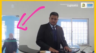 Secretário de Administração de Codó ‘mata’ serviço para acompanhar esposa em sessão na Câmara de Vargem Grande