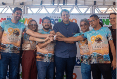 Os vários presentes para Cajapió no aniversário de 90 anos