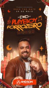 Andson Mendonça grava novo DVD “Playboy Forrozeiro” em São Luís