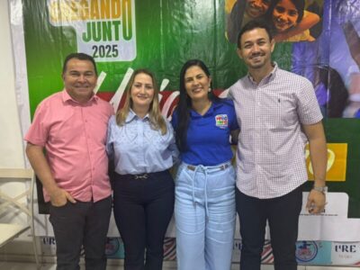 Prefeita Suane Dias participa da Caravana FNDE em Presidente Dutra