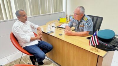 Cascaria discute melhorias na segurança do médio mearim com comandante da PM