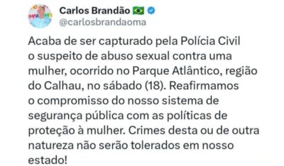 VÍDEO: polícia prende estuprador que violentou covardemente jovem nas proximidades da Litorânea, em São Luís