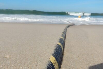 Cabo submarino de 17 km será instalado entre São Luís e Alcântara para garantir internet de alta qualidade para 52 cidades