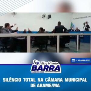 Câmara Municipal de Arame em “silêncio” em meio a decretação de prisão de vereador