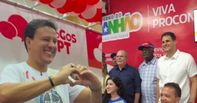 Orleans e Camarão em campanha aberta no interior…