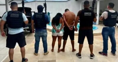 Casal ligado a facção criminosa é preso pela Polícia Civil no Maranhão