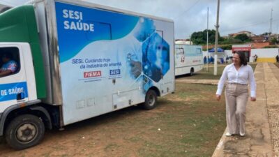 SESI Itinerante chega a Buriti Bravo oferecendo diversos serviços à população