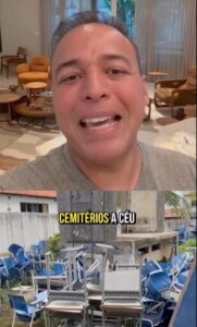 Paço do Lumiar: Fred Campos dá fim em ‘cemitérios de carteiras’; vídeo