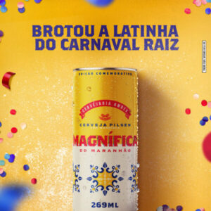 Cerveja Magnífica embala campanha de Carnaval de São Luís