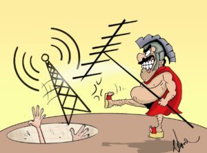Guerra das antenas