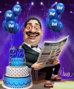 Coluna Aparte – 98 Anos? Jamais velho!