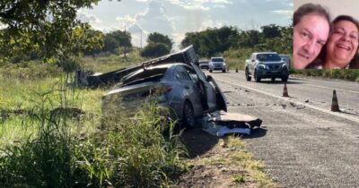 Médico e enfermeira de Bacabal morrem em acidente entre Timon e Caxias