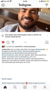 Conselho Federal de enfermagem acionará médico que proferiu palavras desqualificando a profissão de enfermeiro