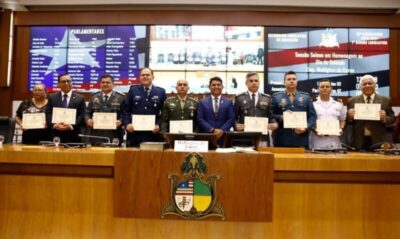 Assembleia Legislativa presta homenagem ao Dia do Soldado em sessão solene