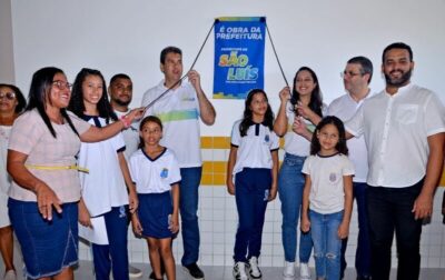 Em uma semana, prefeito Eduardo Braide entrega mais três escolas totalmente reformadas