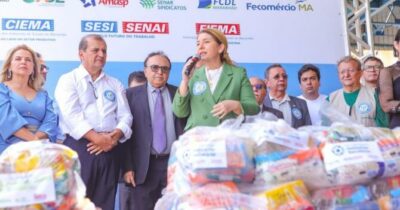 Iracema Vale participa da entrega de doações da campanha “S.O.S. Enchentes: Empresa Solidária”