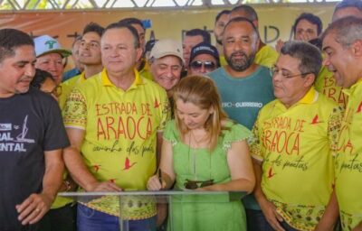 Iracema Vale afirma que pavimentação da estrada que dá acesso à Praia de Araoca impulsiona turismo na região