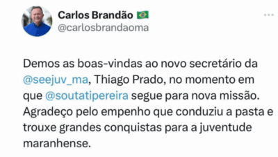 Governador Brandão promove mudanças no quadro de secretários