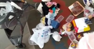 Constrangimento- Mulher é acusada de furtar danone em supermercado Mateus e tem carrinho de bebê revistado