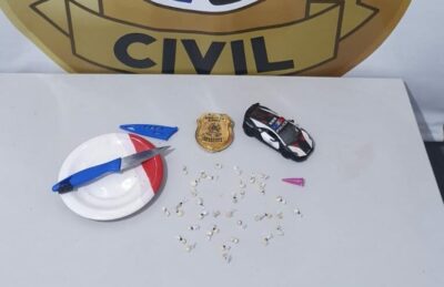 Polícia desmonta esquema de receptação de drogas e prende três pessoas em Miranda do Norte