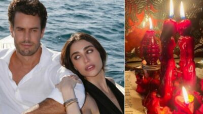 Noiva de Alexandre Negrão dá calote em mãe de santo que fez amarração amorosa para unir o casal
