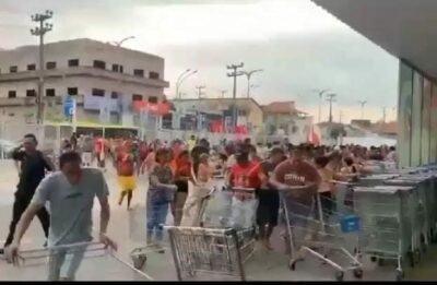 Vídeo do dia- Em busca de “descontos”, consumidores fazem alvoroço em mais um aniversário do grupo Mateus