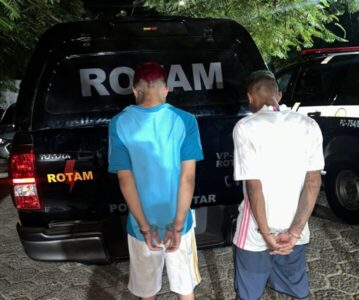ROTAM prende dupla e apreende drogas em operação em São Luís