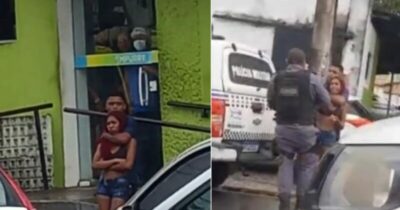 Homem armado surta e faz jovem refém na porta do pronto socorro no Anil, em São Luís