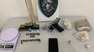 Homem é preso por tráfico de drogas, na Grande Ilha