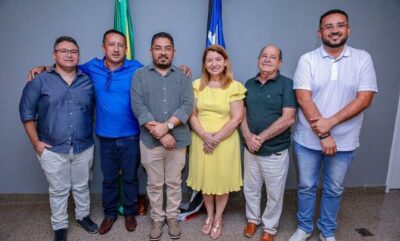Iracema Vale recebe comitiva para discutir preparativos do Festejo de São Raimundo Nonato dos Mulundus