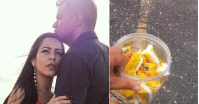 Um ano após polêmica com mendigo, Sandra compartilha rotina vendendo paçoca pelas ruas