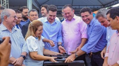 Iracema Vale prestigia inauguração da Estação de Tratamento de Esgoto do Anil