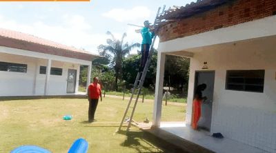 Compromisso com a Educação de Qualidade para Todos: Gestão Deyvison do Posto realiza manutenção necessária em escolas , criando um ambiente mais seguro e acolhedor em Mirinzal
