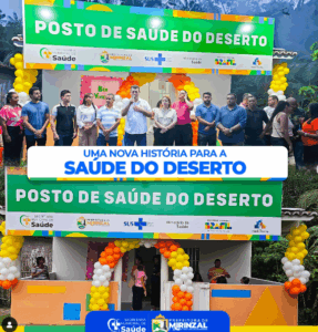 Prefeitura de Mirinzal entregou à comunidade do Deserto o Posto de Saúde totalmente requalificado