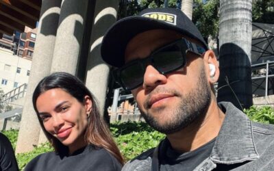 Daniel Alves: flores e hamburguer para a mulher no primeiro dia fora da prisão