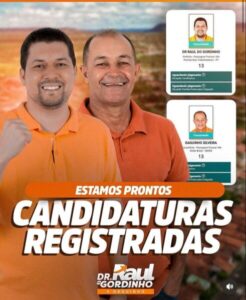 Passagem Franca: Candidaturas de Dr. Raul do Gordinho e Gaguinho Registradas Oficialmente