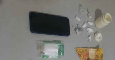 Policia Civil de Itapecuru Prende suspeito pelo crime de tráfico de drogas e posse irregular de arma de fogo.