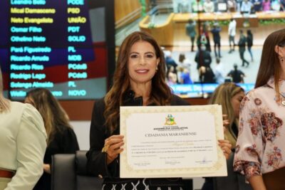 Deputada Abigail recebe o título de cidadã maranhense