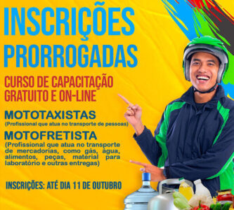 Detran prorroga inscrições para curso de capacitação até dia 11 outubro