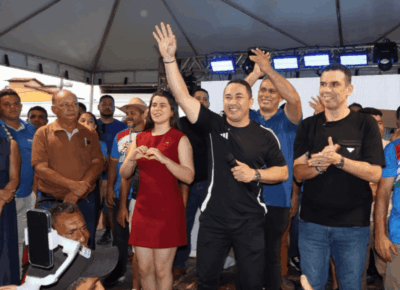 Em Pinheiro, multidão acompanha e aprova primeira grande festa do trabalhador da gestão do prefeito André da Ralpnet