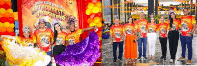 Orleans Brandão no lançamento do ‘Junina Fogueira Viva’…