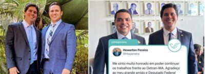 André Fufuca mostra força confirmando Hewerton Pereira no Detran e Diego Rolim na Sagrima…