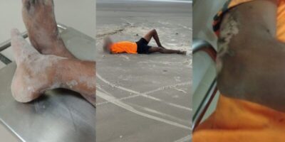 VÍDEO: Criminosos torturam jovem com descarga de moto na Praia do Araçagi