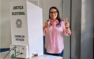 O gesto incomum da prefeita Dinair Veloso após as eleições de domingo (6)