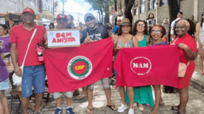 Manifestação contra anistia a acusado do 8/1 reúne menos de 10 pessoas…