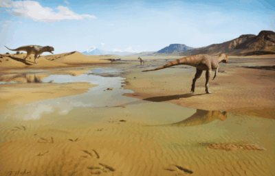 Descobertas 78 pegadas de dinossauros do início do período Jurássico no Maranhão