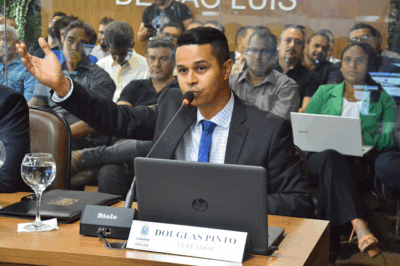 Vereador Douglas Pinto segue internado para diagnóstico mais detalhado por equipe médica