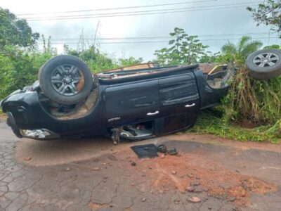 Lahesio Bonfim sofre acidente na MA-006, no Sul do Maranhão