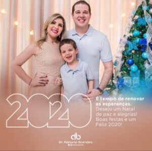 Dr Adriano Brandes, pré-candidato a prefeito de Barra do Corda, emite mensagem desejando feliz natal e próspero ano novo