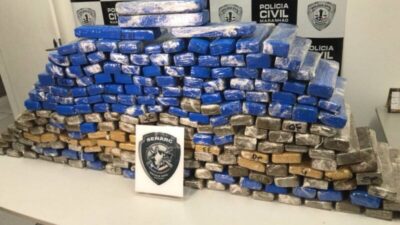 Polícia apreende 216 kg de maconha em Estreito, no Maranhão